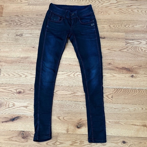 G-STAR MIDGE CODY MID SKINNY JEANS (W 25 / L 30) - Picture 3 of 11